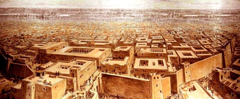 Pakistani artist use AI for Mohenjo Daro