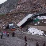 Landslide accident