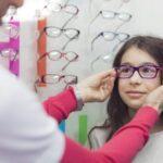 glasses eye sight girl