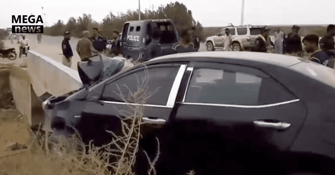 Four Dead Several Injured in Karachi Hawkesbay Road Crash