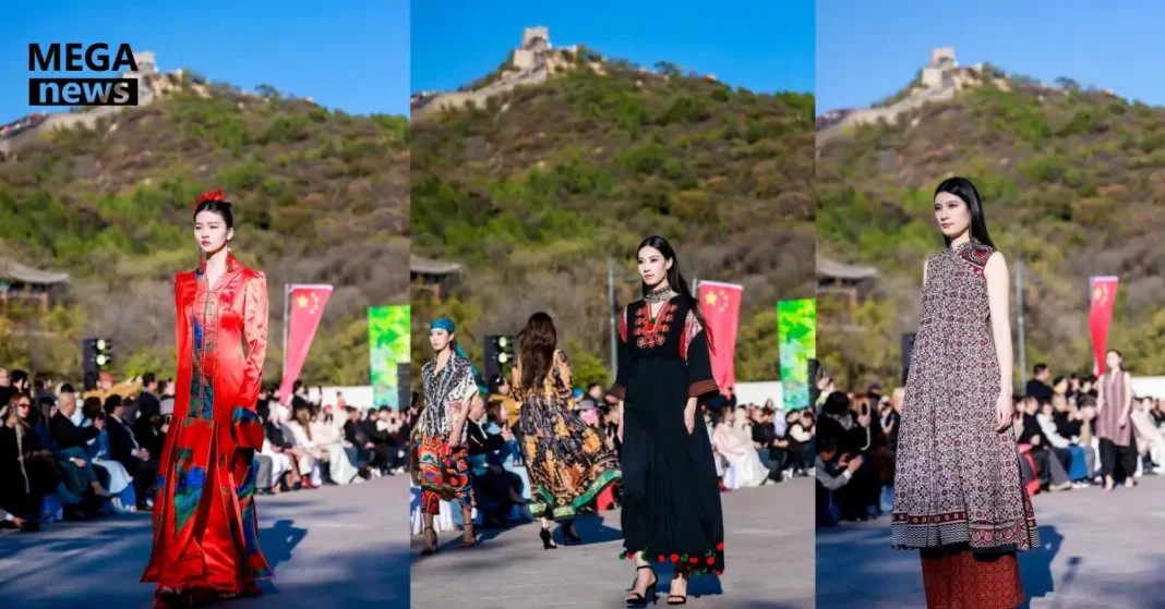 Pakistan China fashion show dazzles at the Great Wall of China