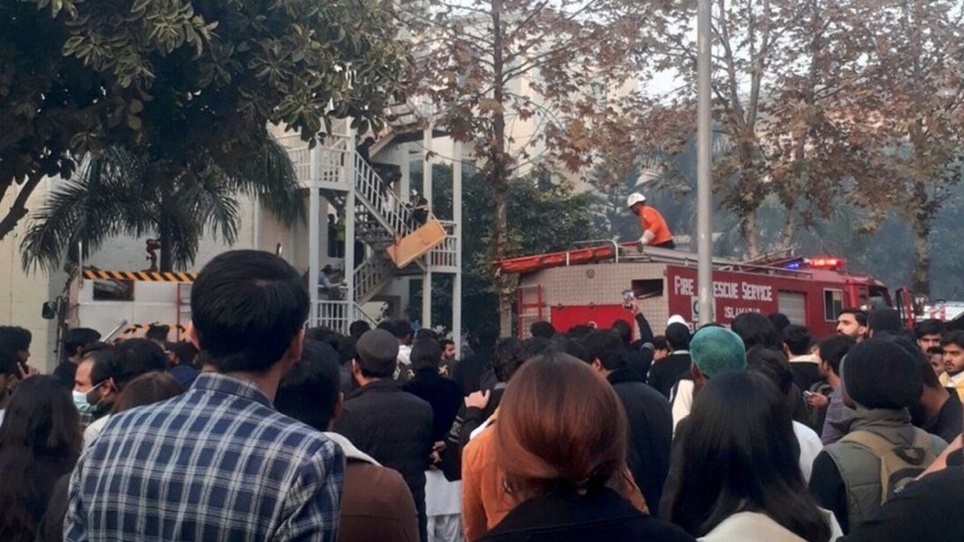 Gas leak explosion at Islamabad’s National University of Modern Languages