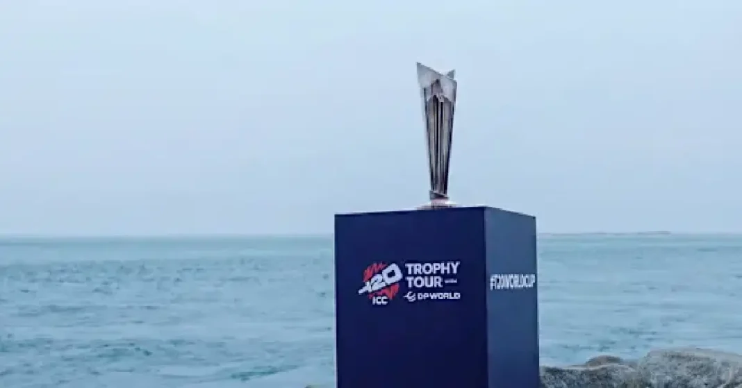 ICC T20 World Cup 2026 trophy tour kicks off from Adam Bridge