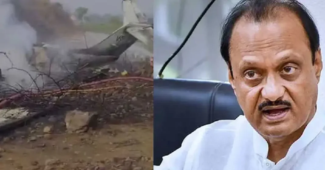 Ajit Pawar Dies in Fiery Plane Crash in Maharashtra