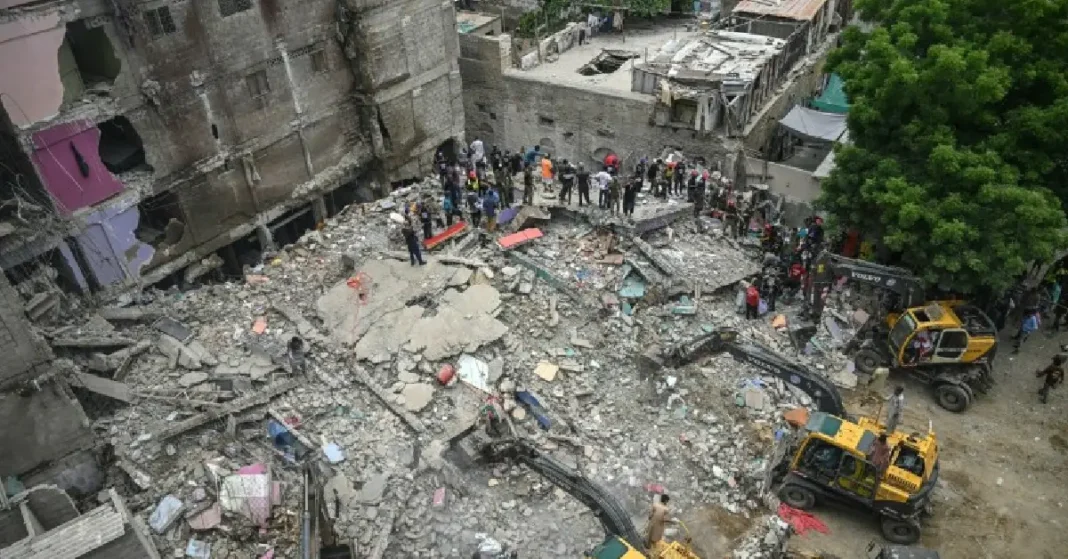 Soldier Bazaar Building Collapse: Owner Held as FIR Registered After Deadly Blast